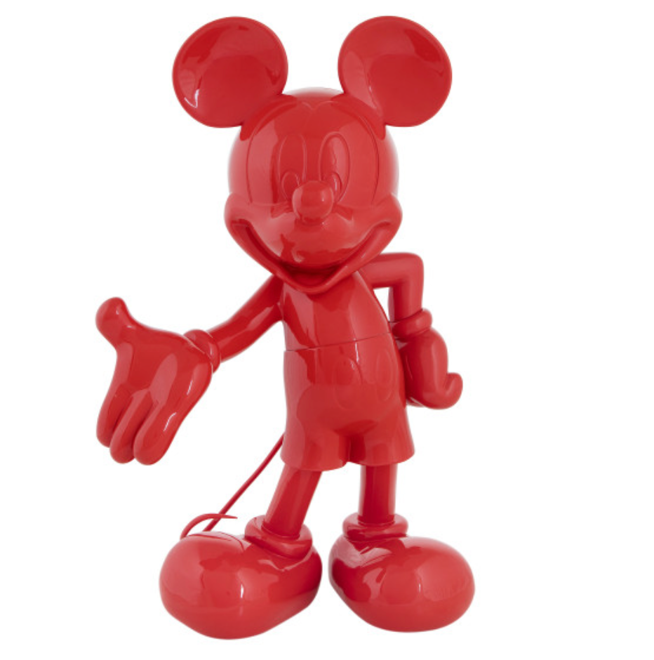 MICKEY WELCOME RED GLOSSY 30cm