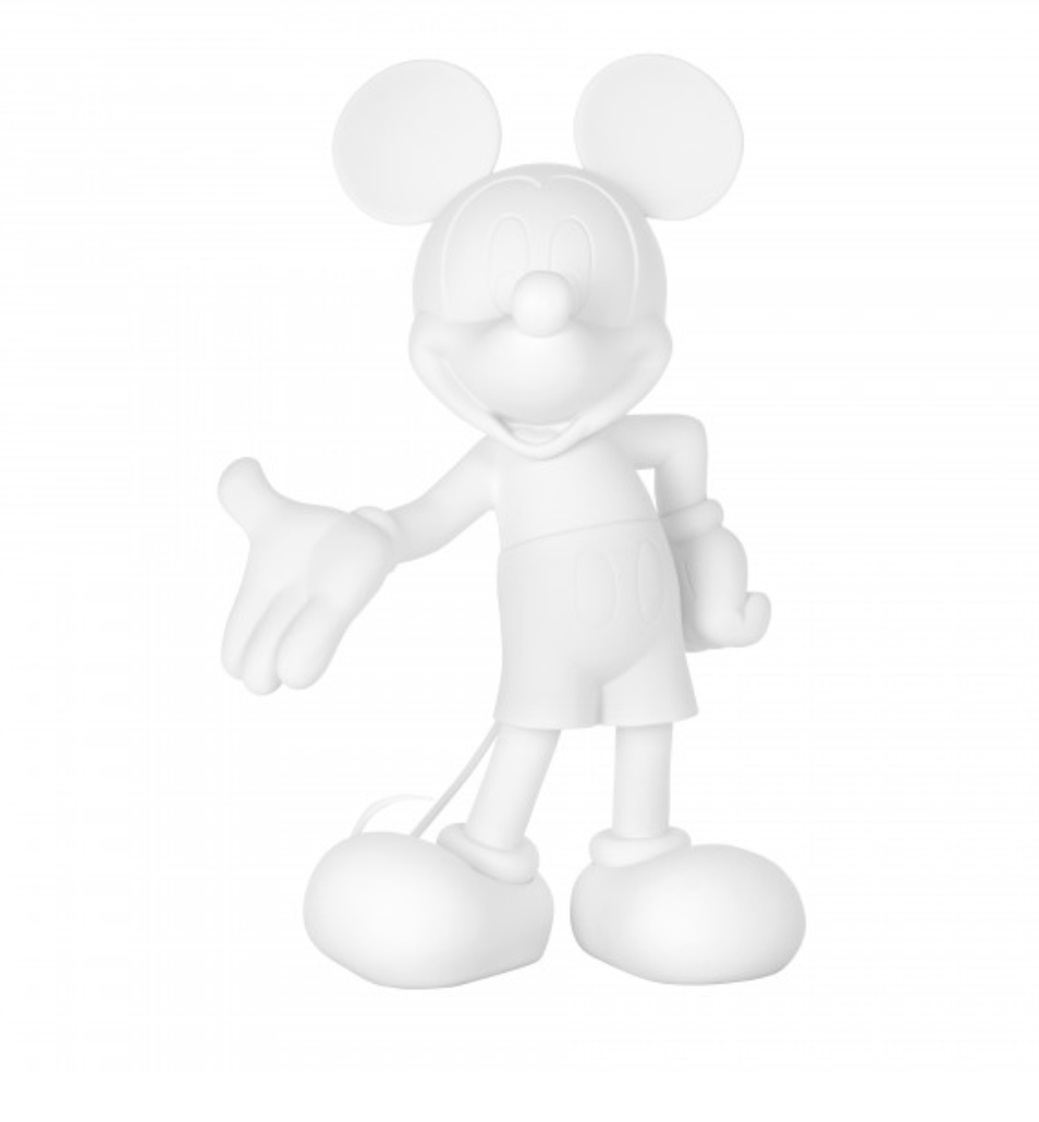 MICKEY WELCOME SOFT TOUCH WHITE 30cm