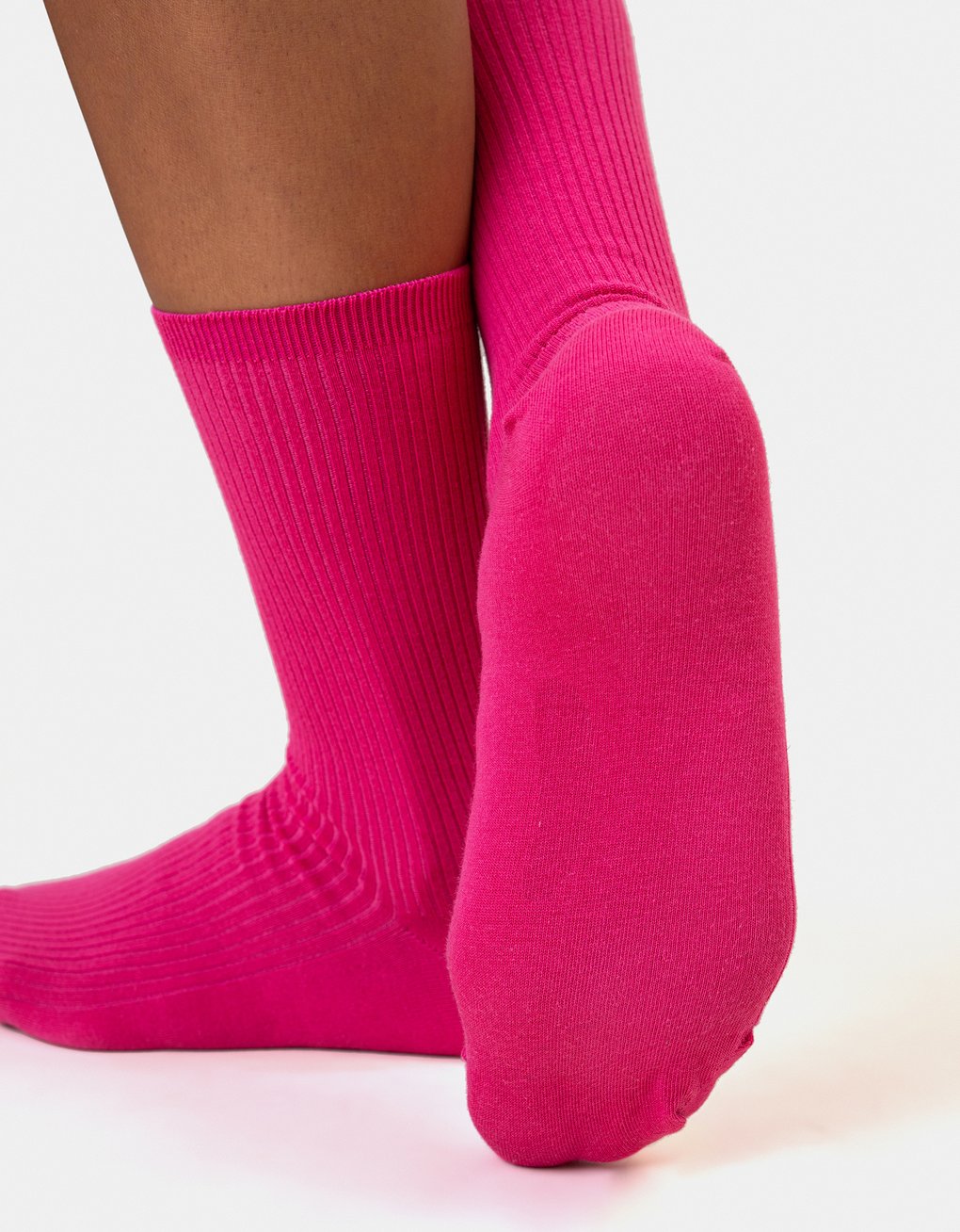 Women Classic Organic Sock Faded Pink