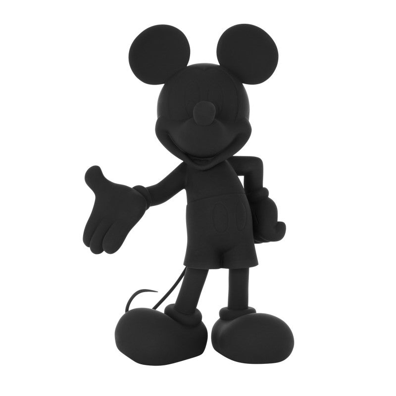 MICKEY WELCOME SOFT TOUCH BLACK 30cm