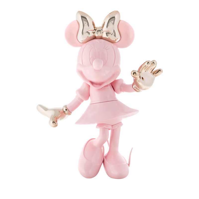 Minnie Welcome Pastel Pink & Gold - 31 CM
