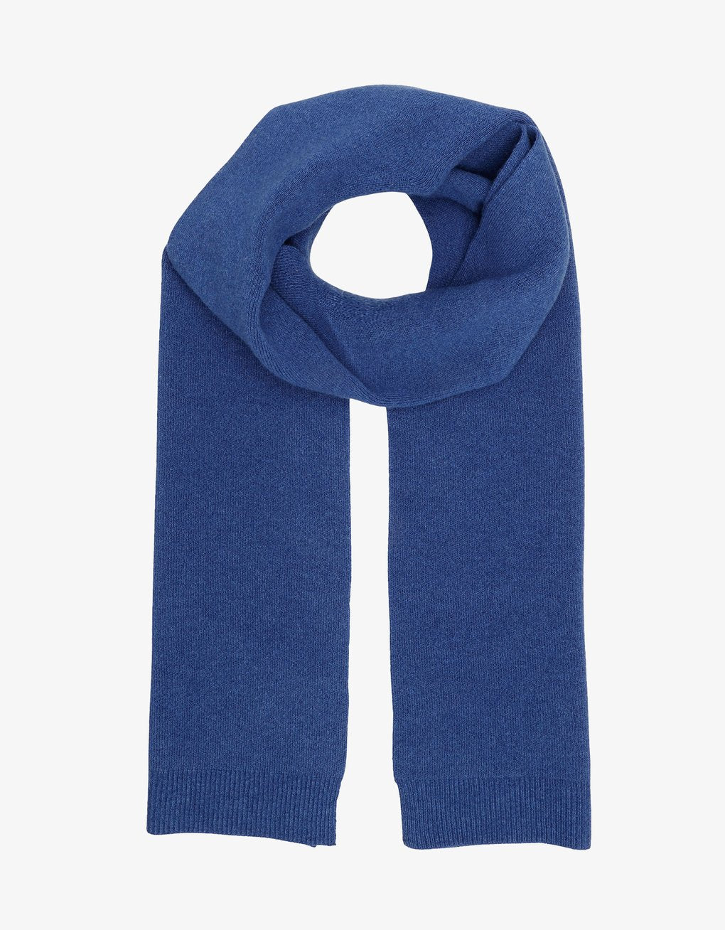 Merino Wool Scarf Royal Blue