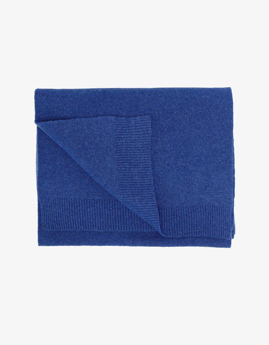 Merino Wool Scarf Royal Blue